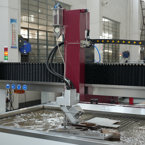 L'usine YCWJ fournit une découpeuse de verre CNC à jet d'eau de haute précision pour les verreries industrielles - Product Image 4