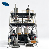 Système de compoudage à sec PVC Sevenstars, mélangeur haute vitesse, mélangeur de refroidissement, ligne de convoyage automatique pour poudre de résine PVC
