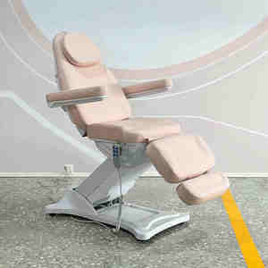 Cama médica eléctrica de 3 motores, silla para trasplante de cabello, silla de tratamiento, cama de Spa, mesas de masaje eléctricas faciales, cama - Product Image 1