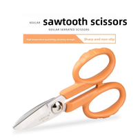 NEWSUN NS-160 Electrician Scissors for Wire Trough Jumper Pigtail Sawtooth Fiber Optic Equipment