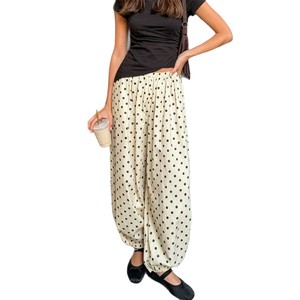 <span class=keywords><strong>Pantalones</strong></span> de Verano 2026 Nuevos con Estampado de Puntos Japoneses, <span class=keywords><strong>Pantalones</strong></span> Anchos Finos de Verano para Mujer, <span class=keywords><strong>Pantalones</strong></span> Harem de Talla Grande que Estilizan la Figura - Product Image 6