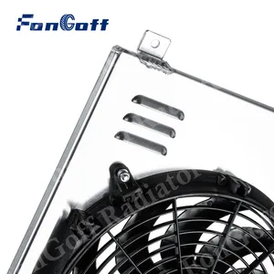 FonGoff in alluminio radiatore ventilatore per Ford F100 F150 F250 F350 Bronco 1980-1984