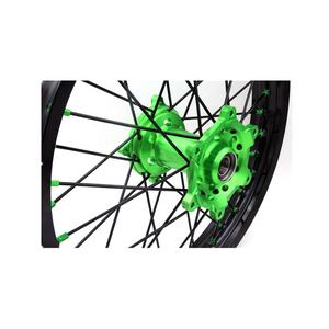 ล้อแม็กซ์อะลูมิเนียม CNC สำหรับรถมอเตอร์ไซค์ <span class=keywords><strong>ขนาด</strong></span> 21*1.6/18*2.15 นิ้ว พร้อมซี่<span class=keywords><strong>ลวด</strong></span> สำหรับ Honda CRF250 ปี 2004-2007 พร้อมดุมล้อและขอบล้อ - Product Image 6