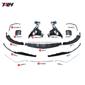 Mise à niveau du pare-chocs avant pour les calandres de voiture de classe B Cls-class W257 C257 2018 2019 2020 2021 2022, changement en style <span class=keywords><strong>Cls63s</strong></span> - Product Image 5