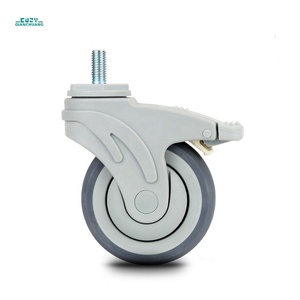 Sicherheit medizinische caster 2 rad 4 caster <span class=keywords><strong>ball</strong></span> rollen 100mm caster rad 4 zoll - Product Image 2