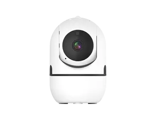 Smart Camera 1080p Fuhomed 360 Degree IP Smart Wireless WIFI Smart CCTV Camera Widriverht Vision Mini Camera White H.265 Indoor