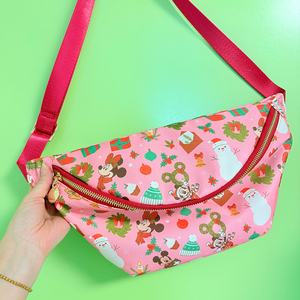 Abito festoso Jumbo marsupio marsupio marsupio da donna femminile principessa a tema ispirato al parco marsupio impermeabile in Nylon - Product Image 3