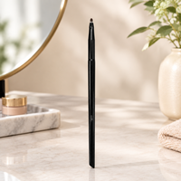 Kuas Rias Mata Presisi 16cm dengan Bulu Serat Ultra-Lembut 0.07mm, Ferrule Aluminium yang Ditebalkan