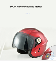 Casque de moto Super Suptember avec ventilateur à cellules solaires intégré, les motocyclistes utilisent un casque de moto ABS intelligent,