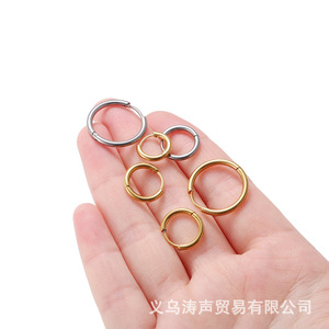 Stainless Steel Clip On <b>Earrings</b> Gold Silver Color Geometric Simple Women's Everyday Wear Summer 2023 Yiwu Manufacturer - Product Image 1