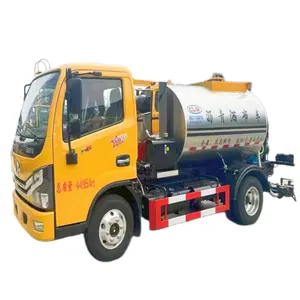 Dongfeng mesin jalan aspal 3 T-4 T, penyemprot bitumen truk aspal mini untuk dijual