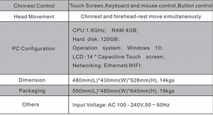 Analyseur de terrain automatique, nouveau Design, perimètre avec normes vin meuble, comparateur ophtalmologie, - Product Image 5