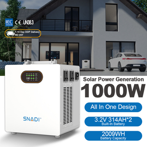 Kit Solare SNADI 300W 3.2V, Stazione di Energia Portatile Completa 500W, Sistema di Accumulo Energetico Domestico 1000W - Product Image 1