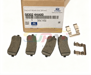 Kit de plaquettes de frein à disque arrière 58302-4HA00 583024HA00 pour Hyundai Kia 58302 4HA00 - Product Image 1