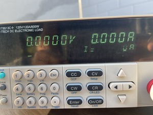 ใช IT8513C-PLUS เทค120V ใช้โหลดอิเล็กทรอนิกส์ DC แบบตั้งโปรแกรมได้120A - Product Image 6