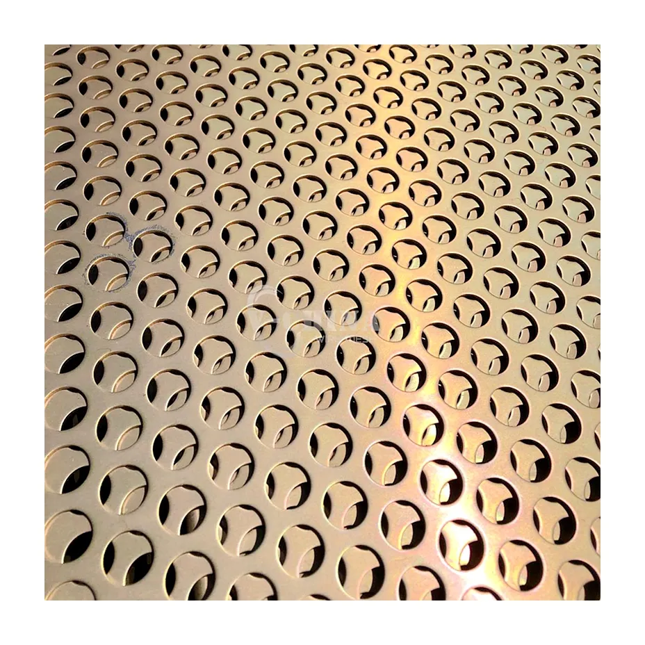 Fine Perforated Filters Microperforated Filter Mesh Anti-Clogging Industrial Grade Heavy-Duty Punched Hole Filtration
