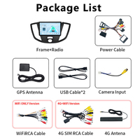 Radio Player Android Auto 9 Inch 4G Layar Sentuh GPS 4G LTE DSP Wireless Carplay Multimedia untuk Ford Transit 2015
