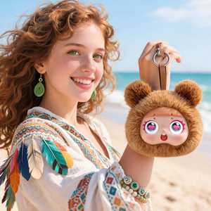 Orsetto di Peluche AI con 87 Lingue, Registra la Tua Voce, Giocattolo Educativo AI, Display da 2 Pollici, Portachiavi Robot AI Intelligente con Enciclopedia - Product Image 4