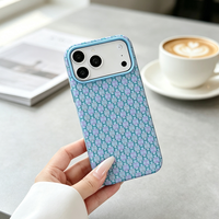 JOYPORODO L209 Coque arrière magnétique de luxe en cuir mince avec cadre métallique en microfibre pour appareil photo et chargement sans fil pour iPhone 18 Pro