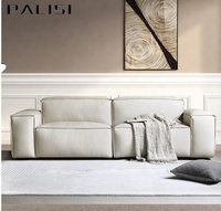 Ästhetik Nubuk stoff Sectional Italian Sofa Set Würfel form Design Nordic L-förmige Couch Set Minimalismus Wohnzimmer Sofa Set