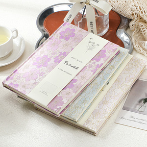 Carnet de notes A5 en toile, couverture rigide <span class=keywords><strong>extra</strong></span> épaisse, style national, reliure spirale, bloc-notes imprimé, agenda étudiant - Product Image 4