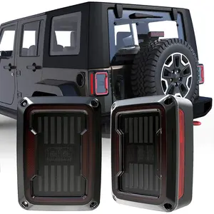 Yeni Jk arka lambası! 30W ters led arka arka koşu fren lambası led arka lambası jeep wrangler jk 2007-2017 için