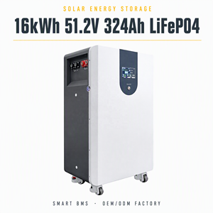 ระบบกักเก็บพลังงานแสงอาทิตย์ LiFePO4 ขนาด 16 กิโลวัตต์ชั่วโมง 51.2 โวลต์ 324 แอมป์ชั่วโมง |   สมาร์ท BMS + โรงงานผลิตแบบ OEM/ODM |   สินค้าจากโปแลนด์สำหรับตลาดสหภาพยุโรป - Product Image 1