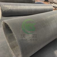 Maille de fil métallique tissée en acier inoxydable haute résistance à la rouille pour machines vibrantes, avec services de découpe/soudage/pliage, prix usine