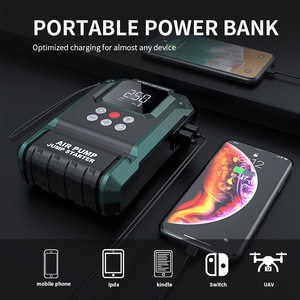 Arrancador de Coches de Alta Potencia 100000mAh con Linterna de 150PSI CJS-108 con Inflador de Aire - Product Image 2