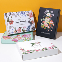 Boîte d'expédition personnalisée avec logo pour petites entreprises, boîte d'emballage en carton, boîte d'expédition en carton ondulé personnalisée