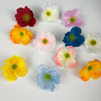Têtes de fleurs de pavot artificielles séchées, fausses, pour la Saint-Valentin, la fête des mères, la décoration de mariage, la fabrication de pinces à cheveux, vente en gros