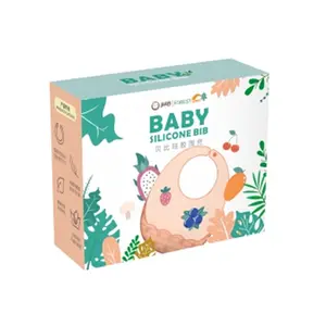 Mudah dicuci bayi baru Bib kedap air Eco-Life diskon besar ramah lingkungan bebas Bpa Bib silikon untuk bayi