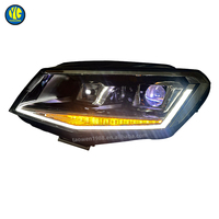 Faros Delanteros LED YU GUANG para Volkswagen VW Caddy Mk4 2015-2020, 6000K, 12V, Actualización RHD, Luz Alta y Baja