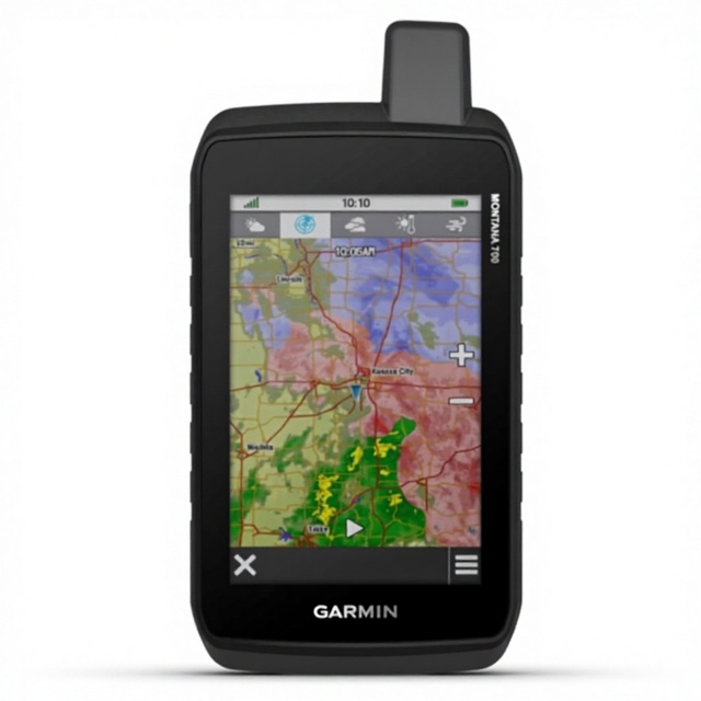 Montana 700 Rugged GPS Handheld IPX7 Waterproof Routable Mapping for Roads Trails Glove-Friendly 5" Color Touchscreen