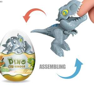 Juguete Educativo Sorpresa, Creativo, Desarmable, Modelo <span class=keywords><strong>de</strong></span> Dinosaurio, Muerde Dedos, Huevo <span class=keywords><strong>de</strong></span> Dinosaurio para Armar - Product Image 1