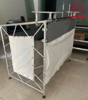 Table de DJ en aluminium sur mesure, support de table de DJ portable pour scène, performance, mariage, fête, événement
