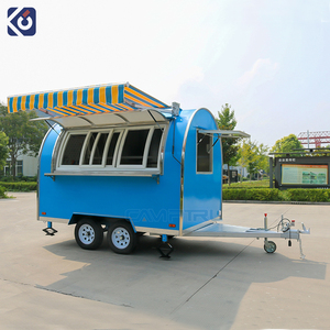 Remolque de Comida Pequeño CAMPTRL, Camioneta de Helados Eléctrica, Camión de Comida Móvil, Carrito de Comida para Snacks y Hamburguesas - Product Image 6