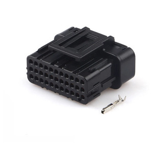 ปลั๊กขั้วต่อ ECU กันน้ำ 33 พิน สำหรับยานยนต์ ขนาด 0.6 มม. สีดำ ทำจากพลาสติก ใช้สำหรับรถยนต์ - Product Image 2