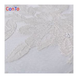 Good Selling Jacquard <strong>Jersey</strong> Knit <strong>Black</strong> Even Thick Dress Fabric - Product Image 1