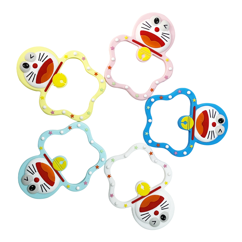 Educational Sensory Teething Toy High Quality Silicone Chew Toys Control Funny Baby Teether