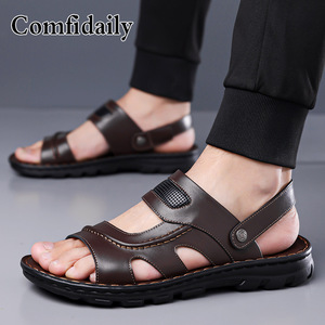 Sandalias Casuales Comfdaily para Hombre, Punta Abierta, Suela de Goma Antideslizante, Zapatos de Playa para Verano - Product Image 3