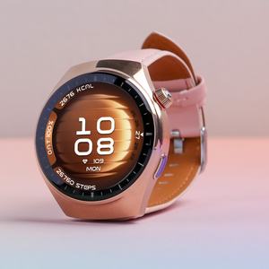 2025 nuevo reloj inteligente para dama regalo con 3 correas 1 pulsera Mini reloj inteligente de alta calidad Fitness reloj inteligente Seguimiento de salud - Product Image 2