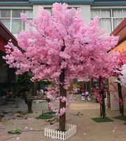 Anpassbarer künstlicher rosa Kirschblüten baum für Themen ereignis hochzeits dekor