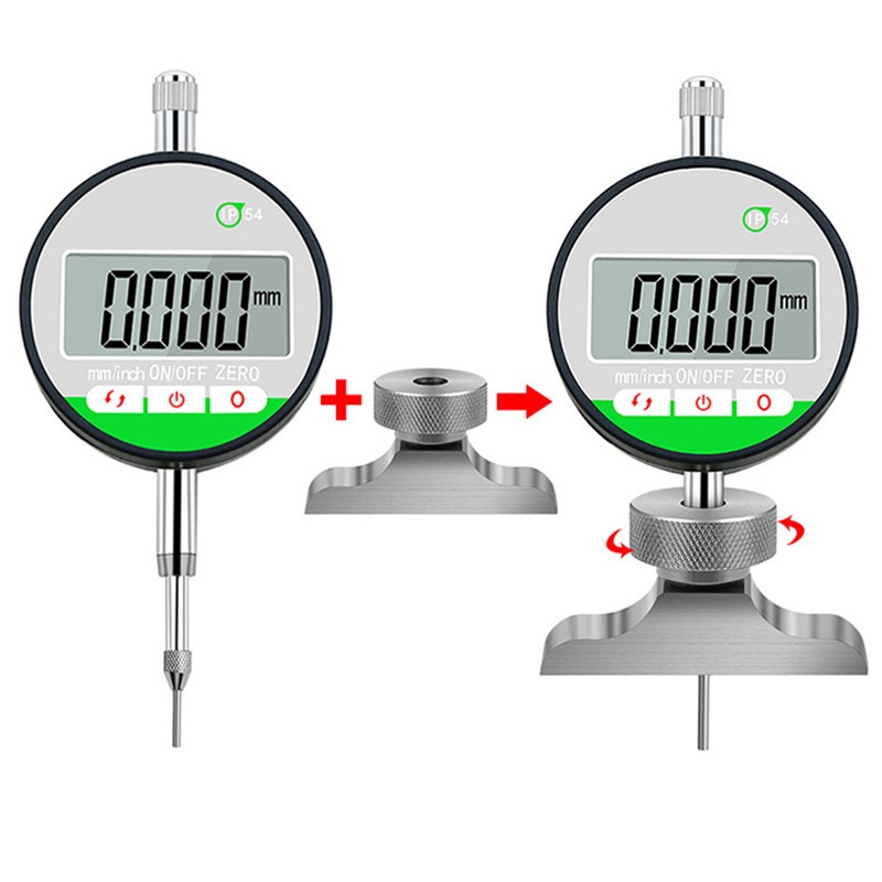IP54 Electronic Digital Micrometer 0.001mm Metric/Inch 0-12.7mm /0.0005&quot; Precision Dial Indicator Gauge