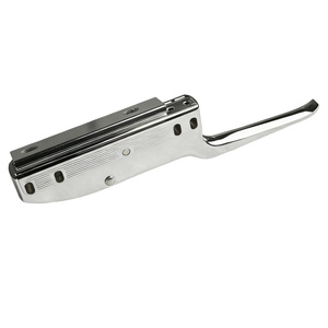 Poignée <span class=keywords><strong>de</strong></span> <span class=keywords><strong>porte</strong></span> sans serrure magnétique en alliage <span class=keywords><strong>de</strong></span> zinc poli manuellement Longhey pour réfrigérateur, usage domestique, nouvelle anti-corrosion - Product Image 3