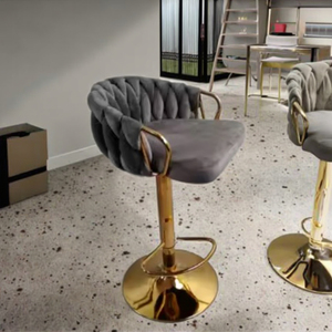 Ghế quầy bar xoay thiết kế hiện đại, kiểu dáng mới - Product Image 3