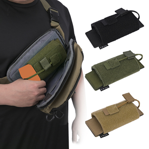 Étui tactique en Velcro pour port dissimulé, pochette de tirage rapide pour Glock 1911 CZ, modèle universel, chasse, ambidextre - Product Image 1