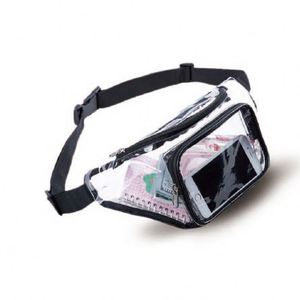 Riñonera Multifuncional Impermeable Personalizada, Linda y Transparente, de PVC con Cierre para Mujeres y Hombres - Product Image 2
