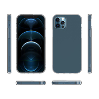 Vente en gros de coques de téléphone en plastique acrylique transparent pour iPhone 13 Pro Max, coque de téléphone personnalisée en PC TPU pour iPhone, coque transparente avec impression