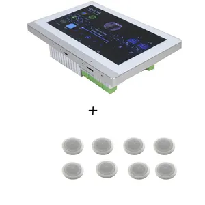 WF-188 7 "Touchscreen Android 8CH Bluetooth WiFi Mini Smart Home Audio Theater Verstärker + 8 Decken lautsprecher SET